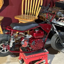 Mini Bike Stretched Doodlebug With 224 Governer Delete And Springs 