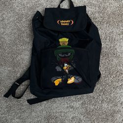 VNTG LOONEY TUNES MARVIN THE MARTIAN BACKPACK