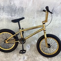 Elite 16" BMX Pee Wee Bicycle Bike Gold