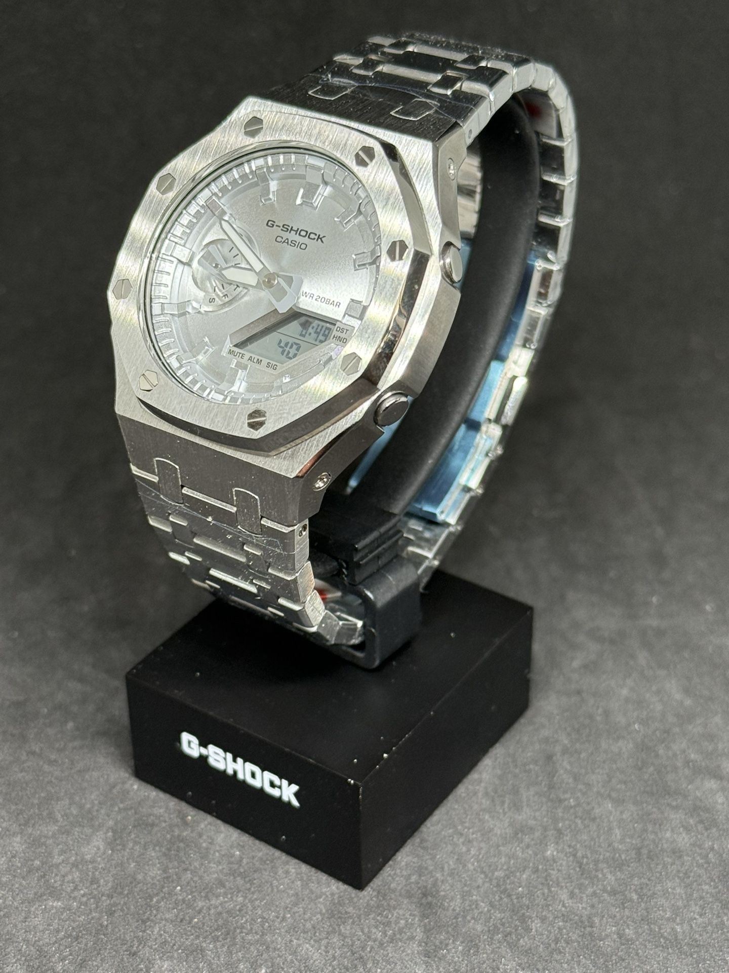 G Shock Silver