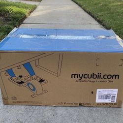 Cubii JR Under Desk Elliptical Royal blue  Exercise Machine F3A2PUR