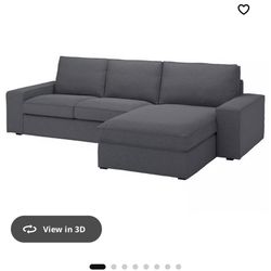 IKEA KIVIK Couch, Washable Cover