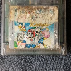 Nintendo Gameboy Color SUPER MARIO DELUXE GAME
