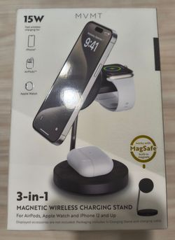 MVMT 3-in-1 Magnetic Wireless Charging Stand