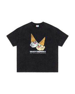 Vandy The Pink x ASICS Two Cones Tee (Black) – Size XXL