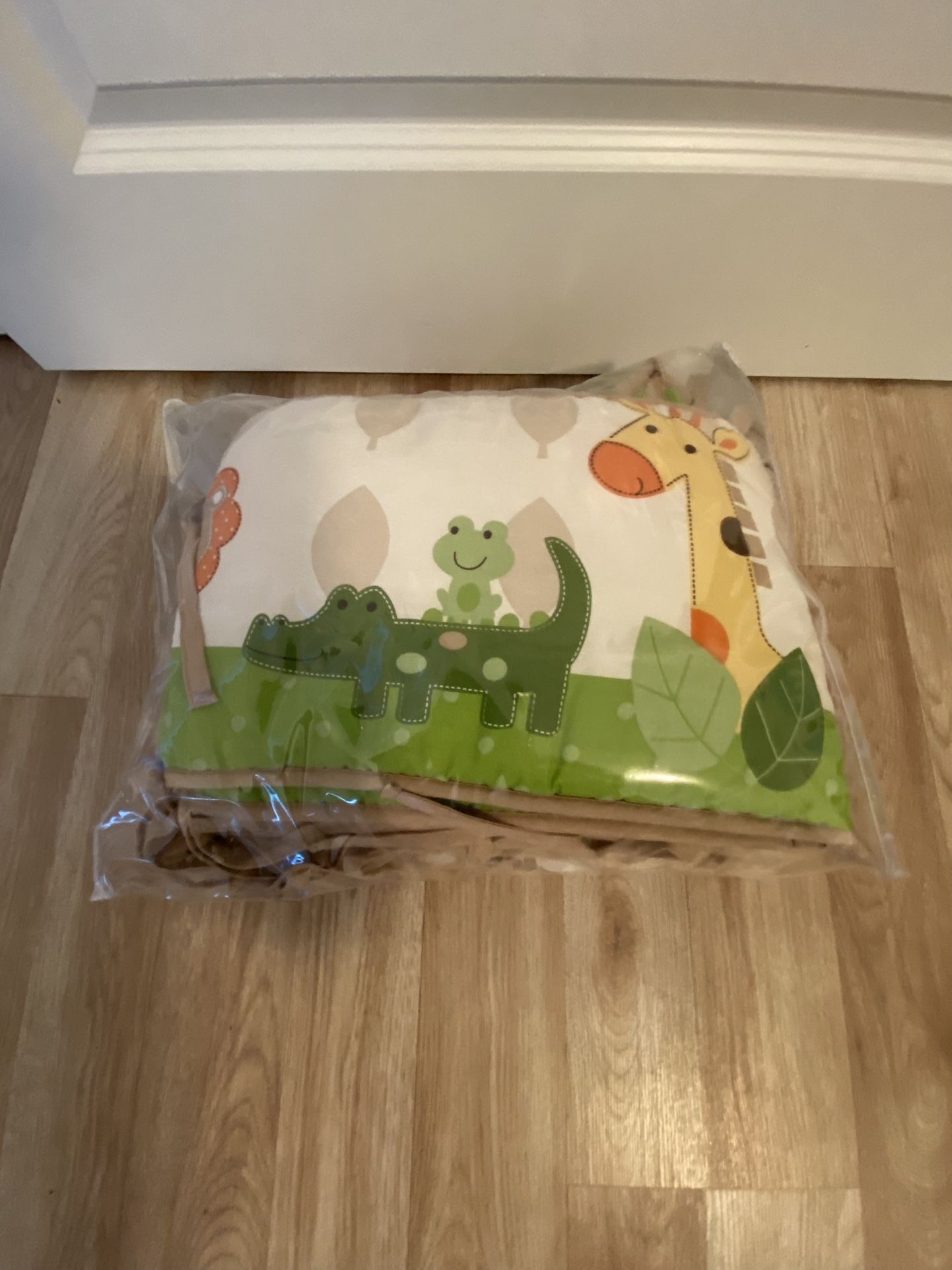 Animal Print Crib Border Cushions