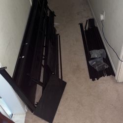 Full Bunk/loft Bed With Desk And Pieces 