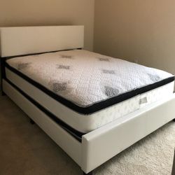 Brand New Queen Size Bed Frame + Mattress 