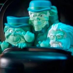 XL Disneyland Ghosts In Doom Buggy Blow Mold