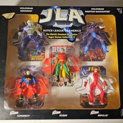 Justice League of America DC Super Heroes Collection IV Figure Set 1999