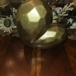 Ceramic Heart Shaped Sculpture