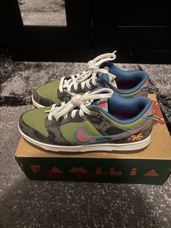 Nike SB Dunk Low Siempre Familia Sneakers Size 8.5