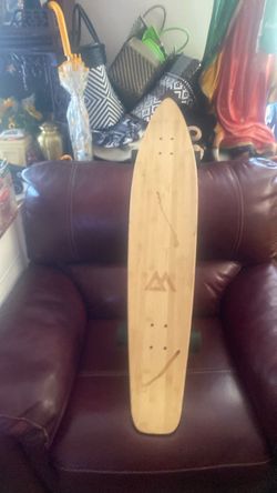 Magneto 44" Kicktail Cruiser Bamboo Longboard