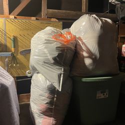 bags of clothes