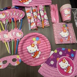 Hello Kitty Party Favors 6 Pcs Each
