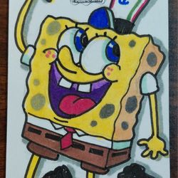 2025 SpongeBob SquarePants SKETCHCARD Mark Parisi 1/1