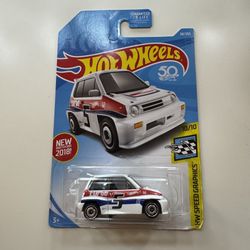 Hot Wheels 1985 Honda City Turbo II White (HW Speed Graphics 2018)