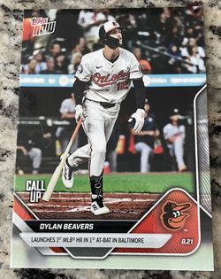 Topps Now 2025 #590 Dylan Beavers Baltimore Orioles 