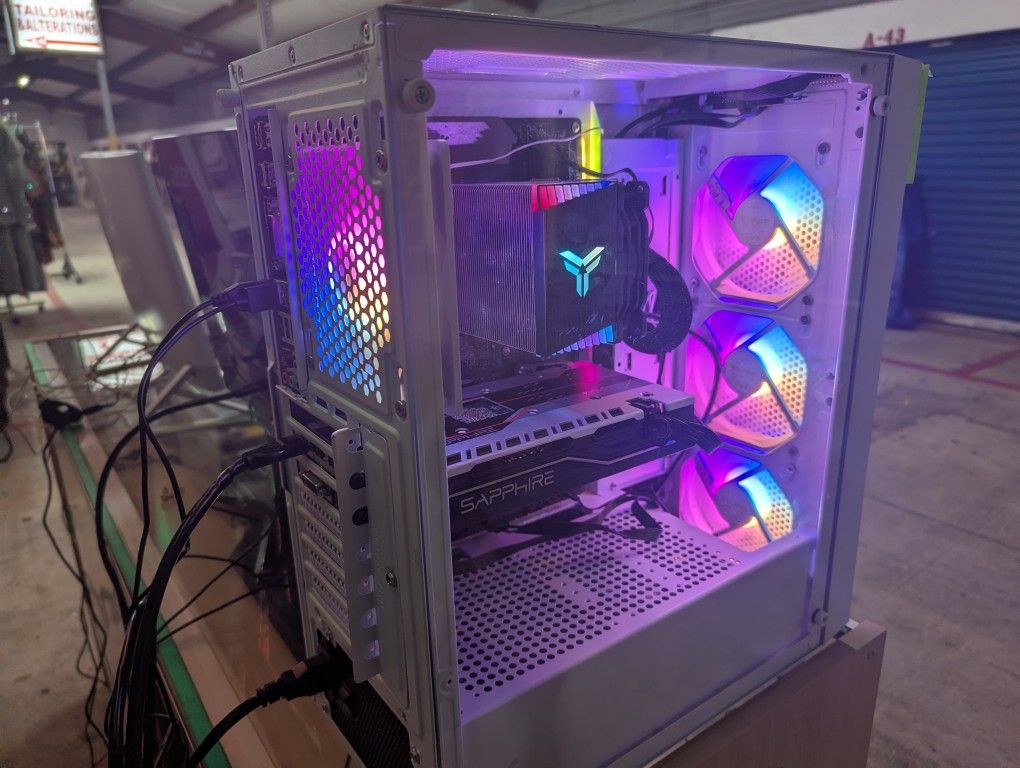 Gaming PC Intel Core i7 6th Gen @4.0Ghz Processor 16GB Ram 512GB SSD Radeon RX580 8GB Graphics Win11