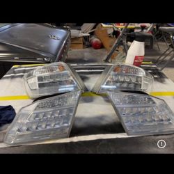2013-2017 Honda Accord Clear Tail Lights 