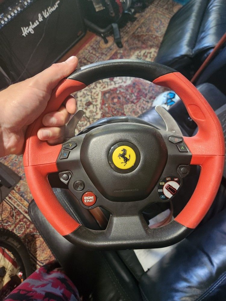 Ferrari Thrustmaster Xbox One Racing Steering Wheel