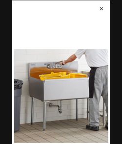 Regency 36" 16-gauge stainless steel Commercial Sink