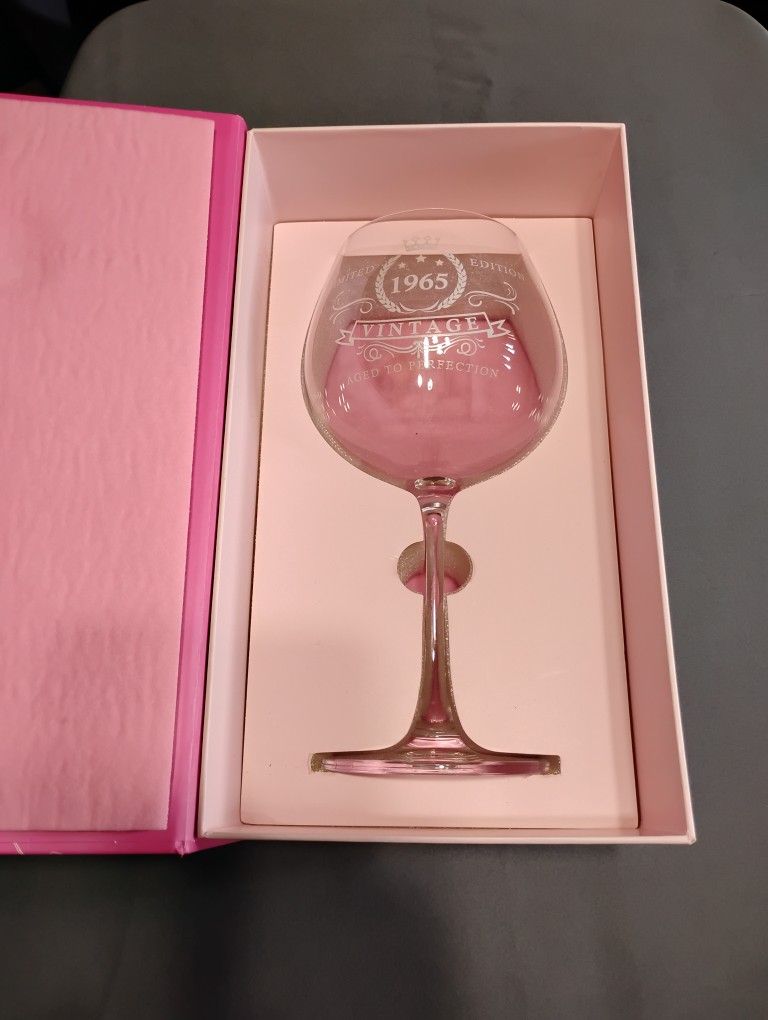 Limited Edition wine Glass