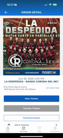selling a ticket!!