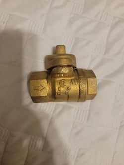 Gas Ball Valve: 3/4 in Pipe Size
