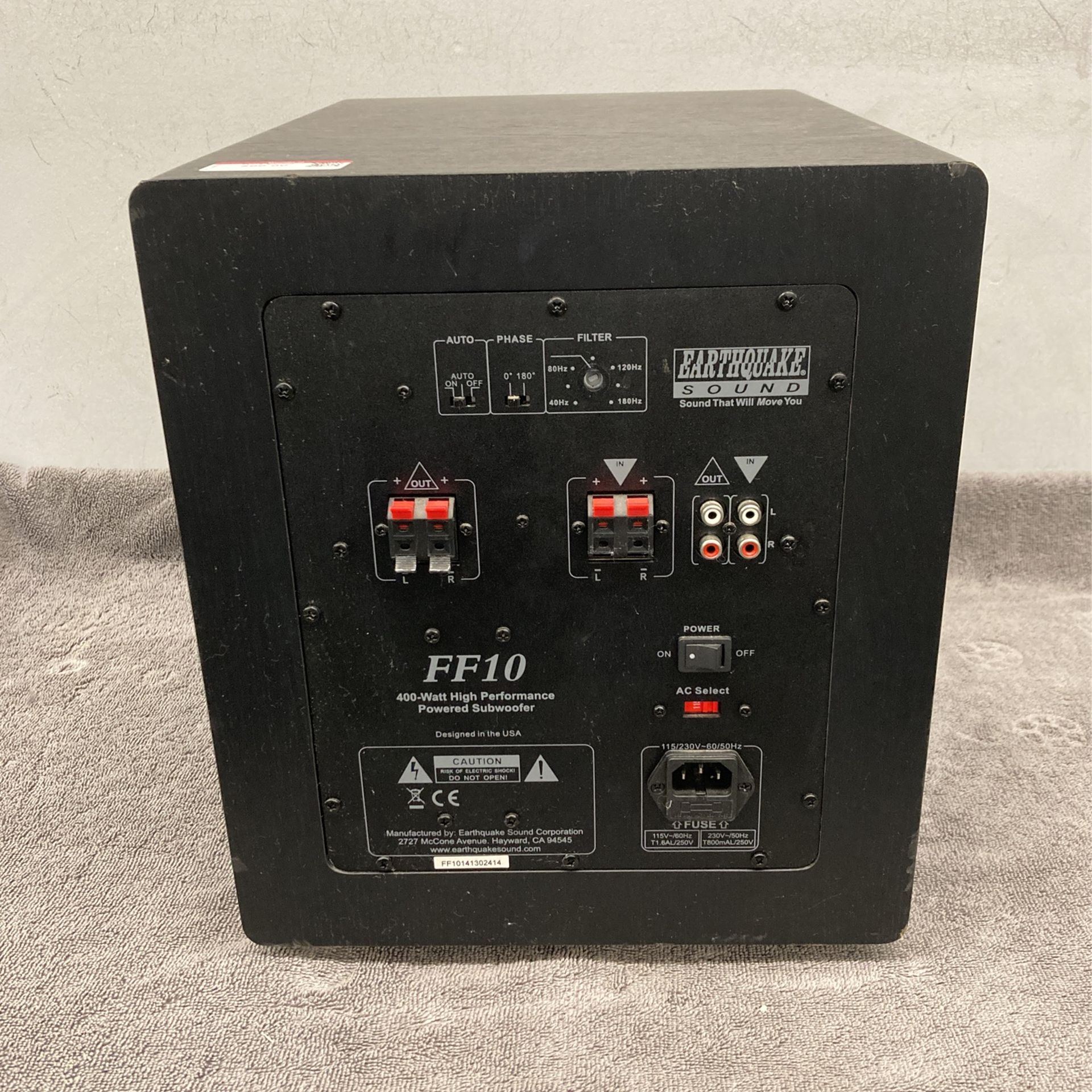 🏖 Downtown Santa Monica Goodwill 43 Earthquake Sound Subwoofer 