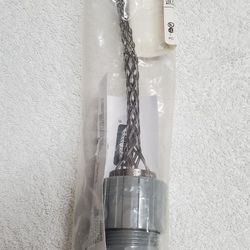 Hubbell Straight Non-Metallic Deluxe Cord Grip .37-.50" 3/4" W/Mesh