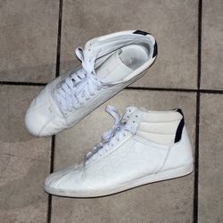 Sz 10.5 Gucci Monogrammed Trainers