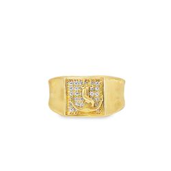 10k Yellow Gold Signet Ring
