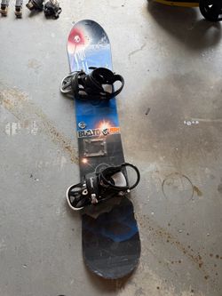 Burton Clash Snowboard w/ Burton Bindings 157cm