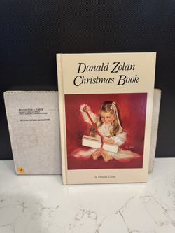 1991 Donald Zolan Childrens Christmas Book First Edition Hardcover New Artwork