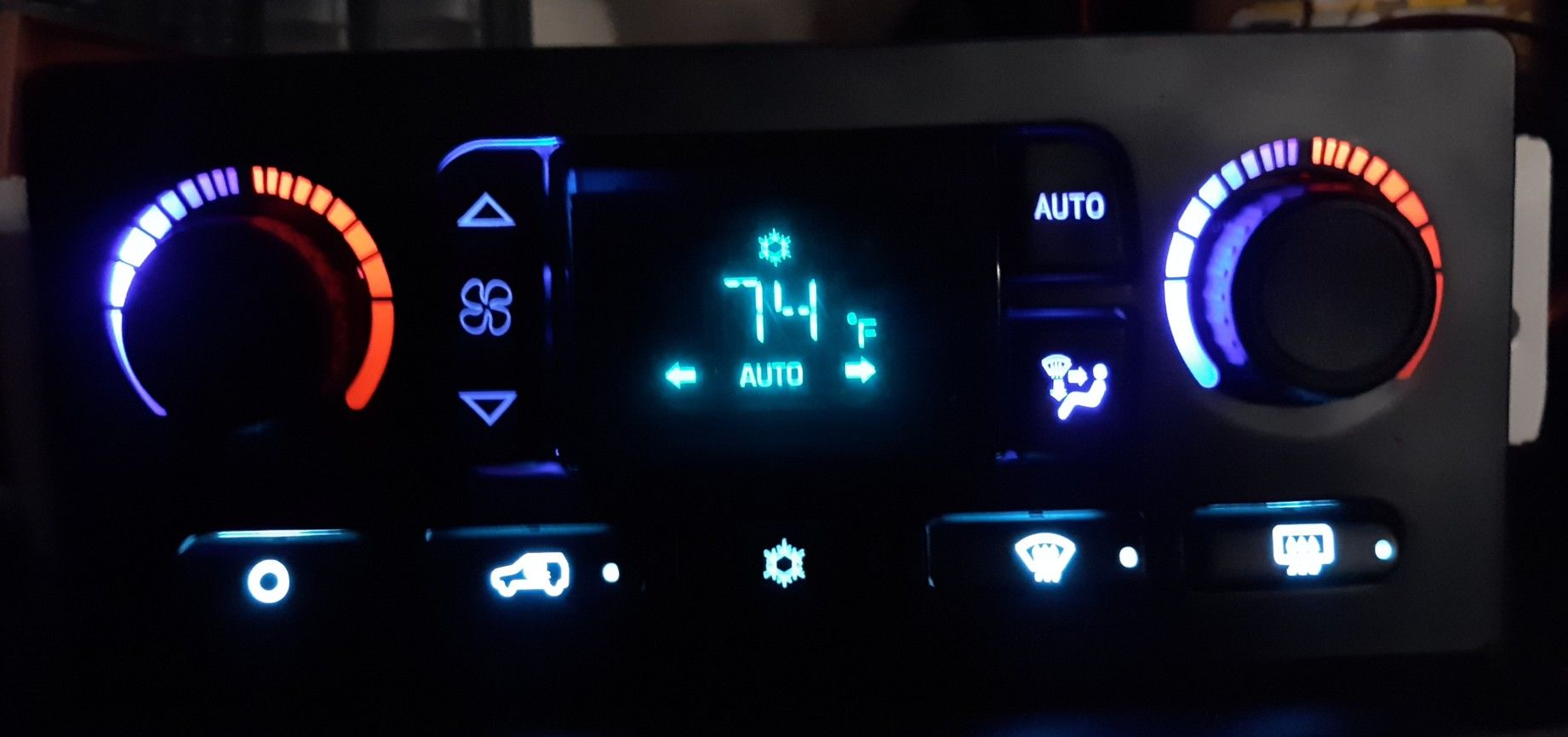 For Sale: Refurbished Dual Climate Control with Digital Display and Blue led upgrade