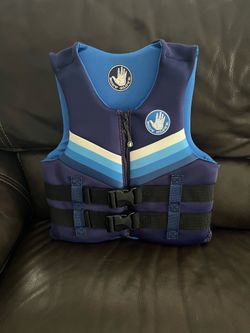 Body Glove Youth Evoprene PFD Life Jacket, Teen Male, 55-88 lbs., Blue