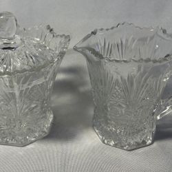 Mikasa Studio Nova Country Flair Cream and Sugar Bowl/Jam Jar with Lid