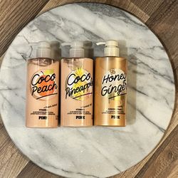 NEW Victoria Secret PINK Body Care Lotions Bundle PRICE IS FIRM