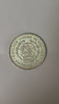 Silver 1961 Un Peso