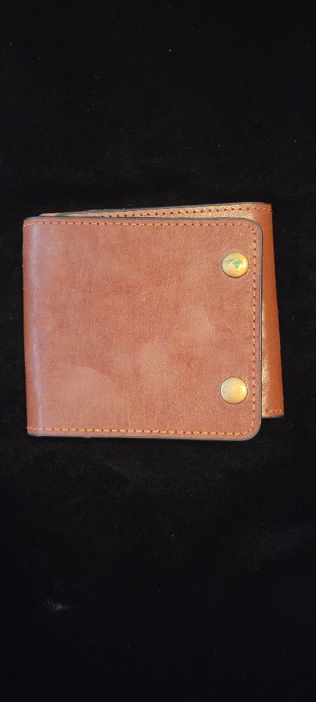Brown Leather Wallet 