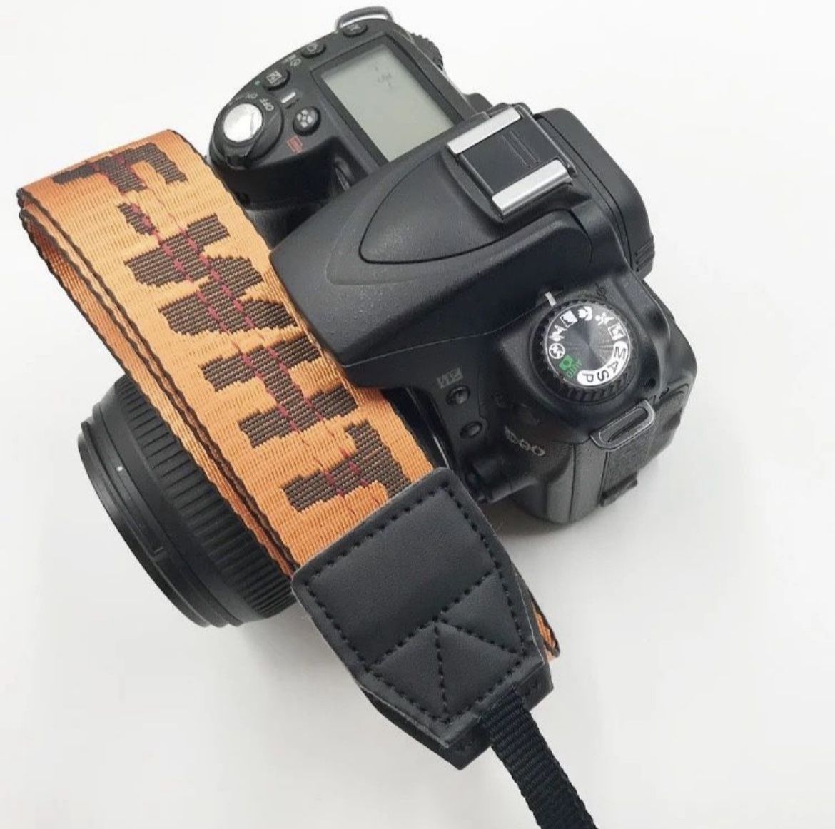 “Off-White” Camera Strap For Canon Lumix Nikon Sony Panasonic Fujifilm Olympus