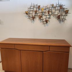 Danish Teak Credenza By Skovby 