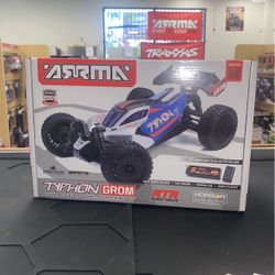Arrma Typhon Grom 1/18 4WD Race Buggy.