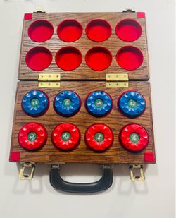 Shuffleboard federation weights pro series with carry case for easy storage