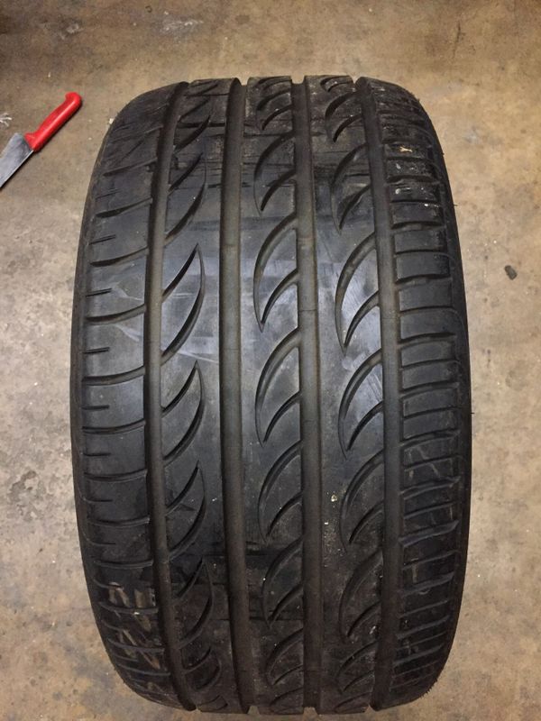 295/25/22 Pirelli used tire 80 tread life left 60 for Sale in Garland