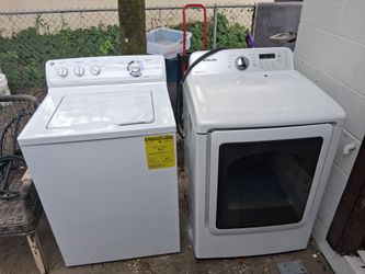 Washer GE & dryer samsung