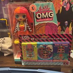 Lol Doll And Crayons Both For 30 Obo