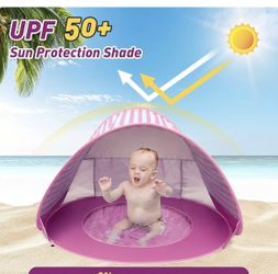 Baby Sun Protect Shade, Baby  Beach Tent , Baby 