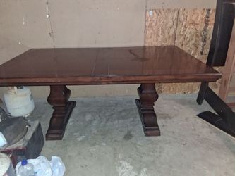 Mesa  madera pesada